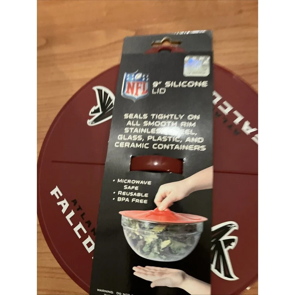 NFL silicone lid